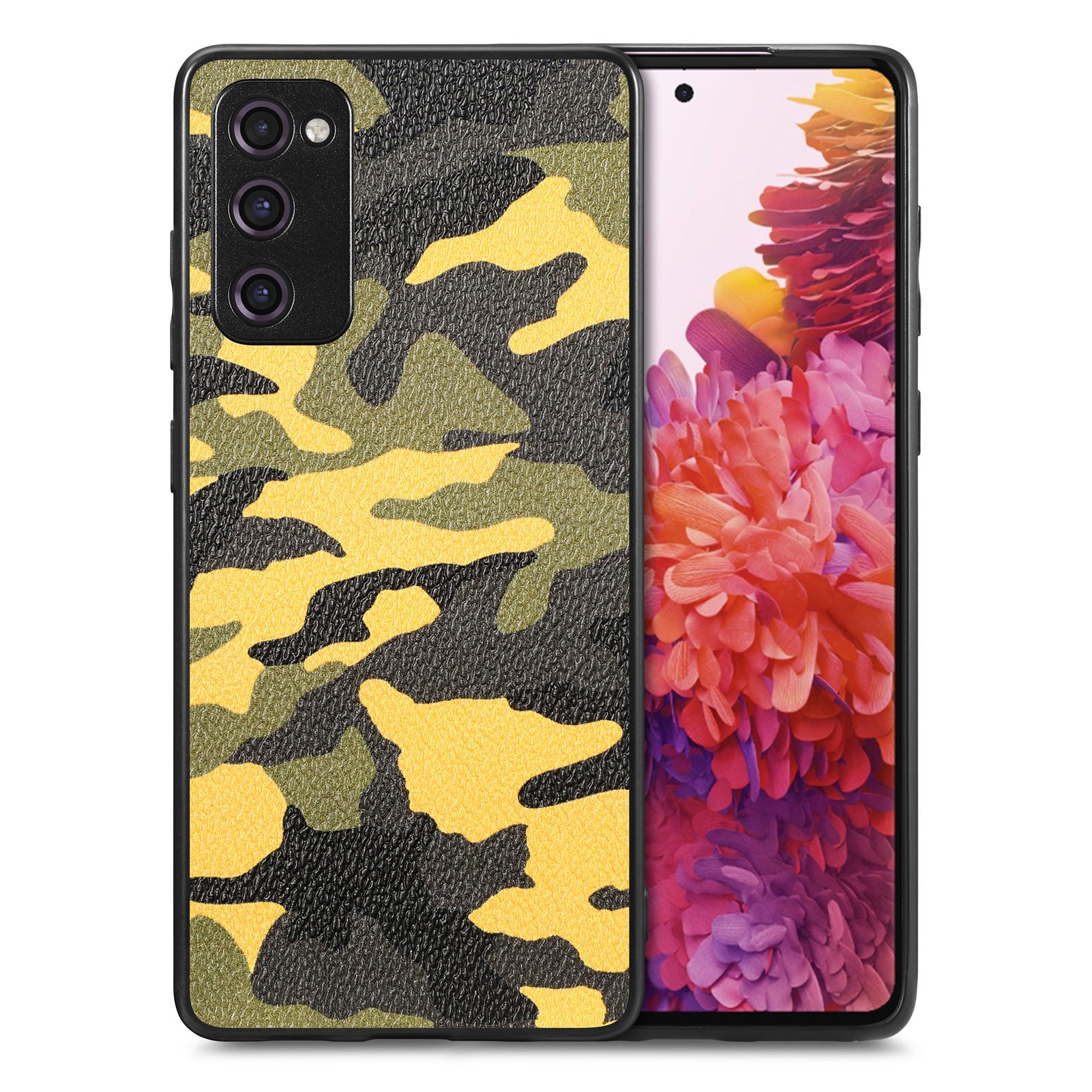 For Samsung Galaxy S20 FE 5G / S20 FE / S20 FE 2022 / S20 Lite Camouflage Pattern Leather Coated PC TPU Cover Phone Case For Samsung Galaxy S20 FE 5G / S20 FE / S20 FE 2022 / S20 Lite Camouflage Pattern Leather Coated PC TPU Cover Phone Case